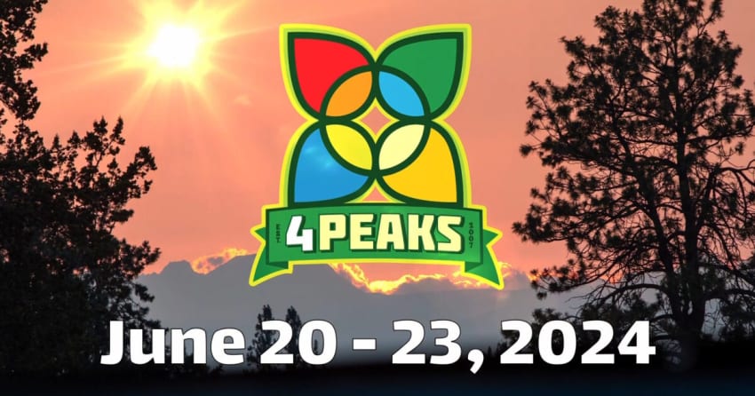 4 Peaks Music Festival 2024 Logo