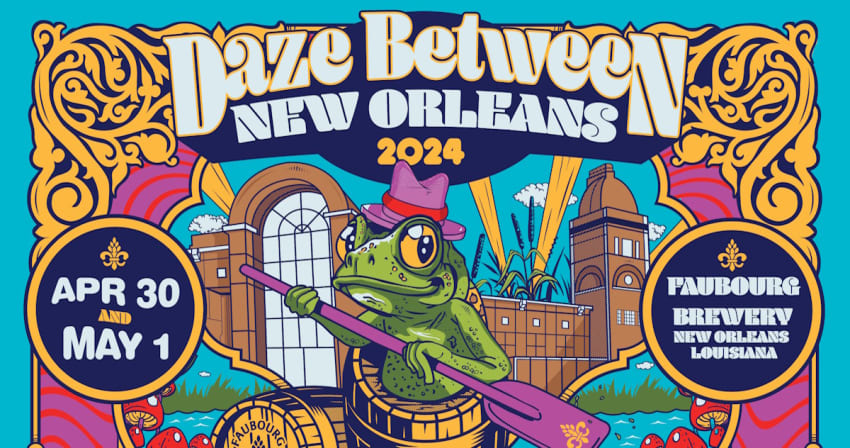 Daze Between New Orleans 2024 Logo
