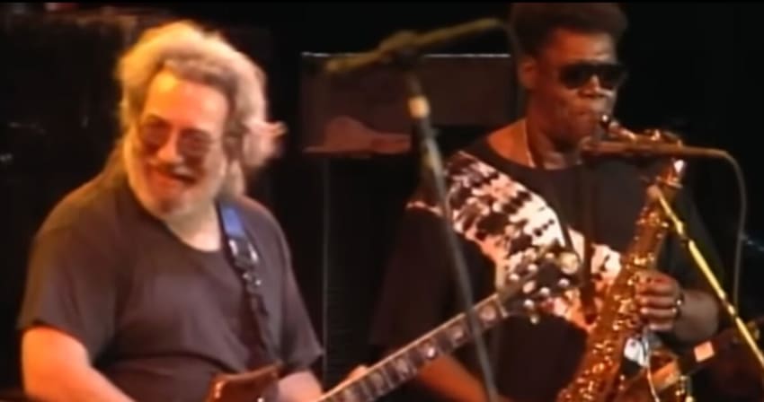 Grateful Dead Clarence Clemons Oakland 1989