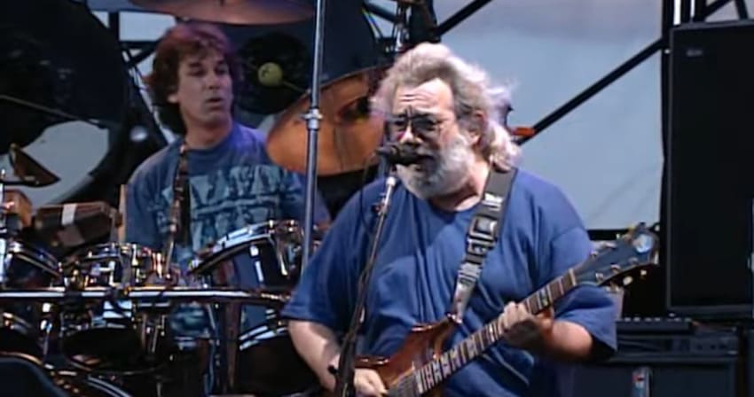 Grateful Dead Mississippi Half Step Denver 1991 Video Screen