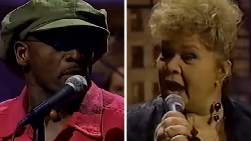 Watch Etta James & Taj Mahal Perform ‘Mockingbird’ On ‘Letterman’