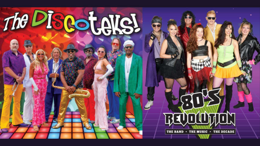 70s vs 80s: A Musical Battle Featuring The Discoteks! and 80’s Revolution