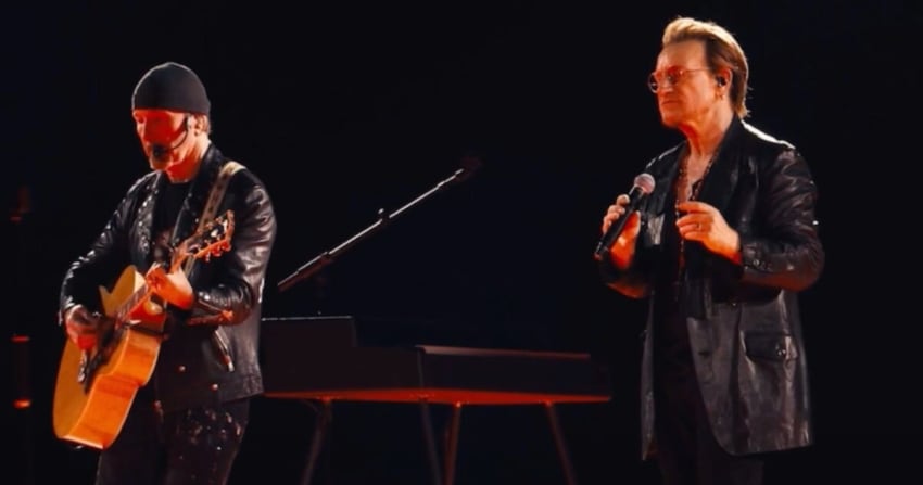 U2 Sphere Crowded House cover