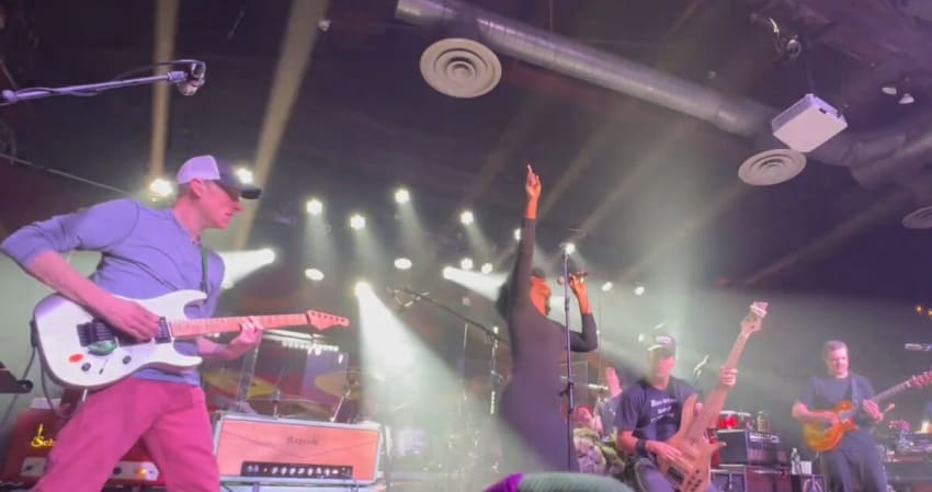 Umphreys McGee Kanika Moore Brooklyn Bowl Screen