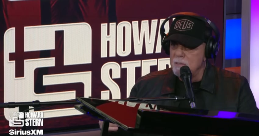 Billy Joel Howard Stern Screen 2