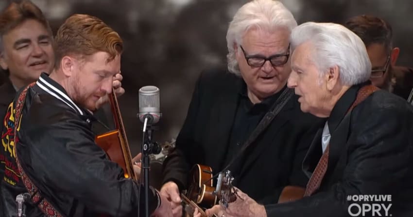 Del McCoury Tyler Childers Ricky Skaggs Opry