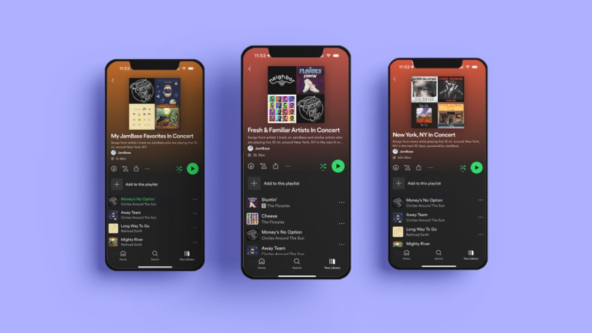 Playlists phones