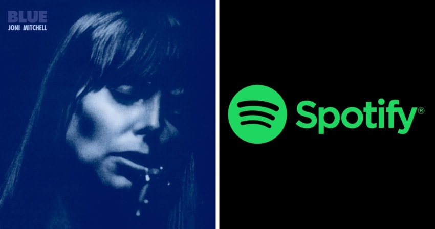 Joni Mitchell Blue Spotify