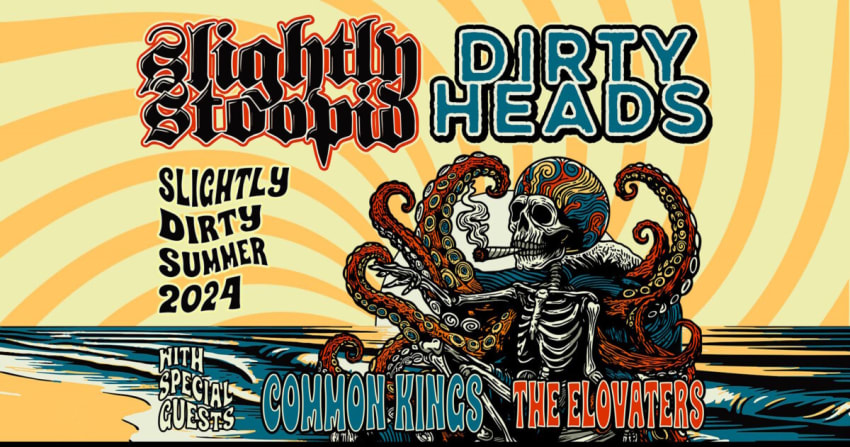 Slightly Stoopid Dirty Heads Summer Tour 2024 Logo