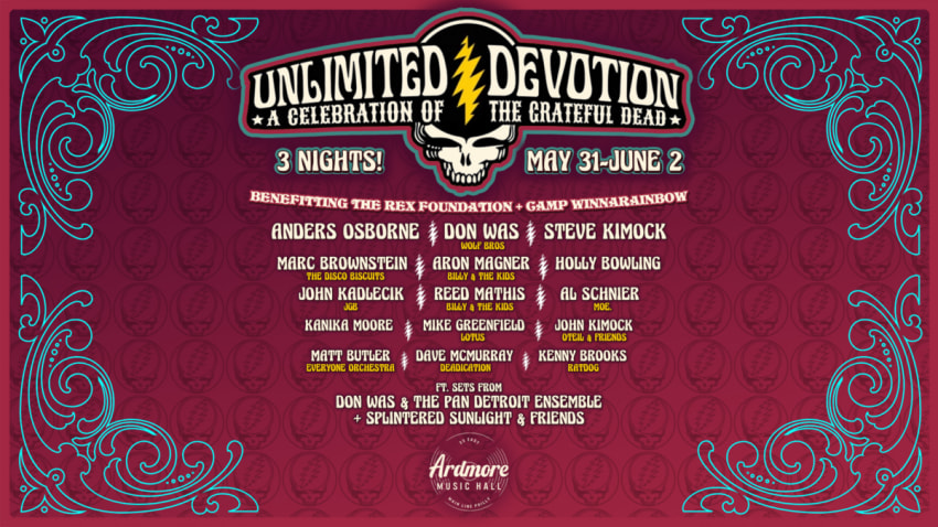 Unlimited Devotion: A Rex Foundation Benefit & Grateful Dead Celebration