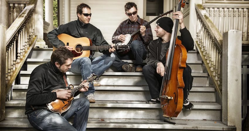 Yonder Mountain String Band Original Lineup Press Photo