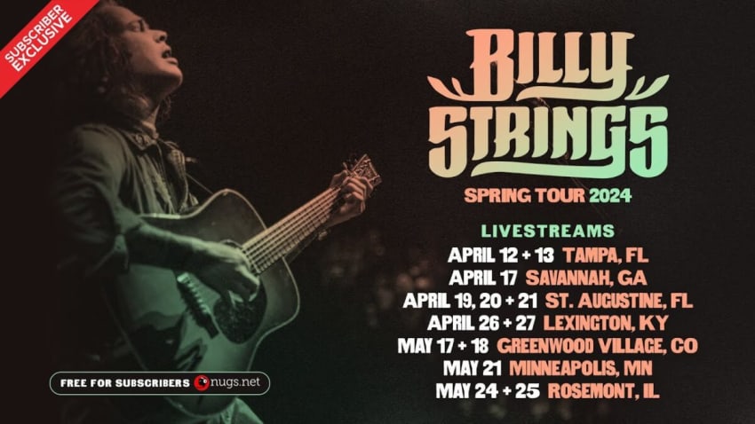 Billy Strings 4/13/2024 Tampa, FL