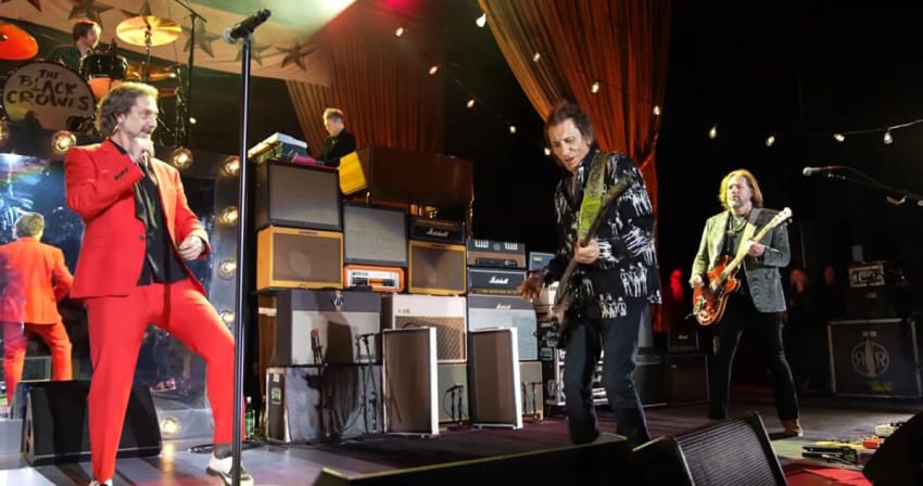 Black Crowes Ronnie Wood 2024 Screen
