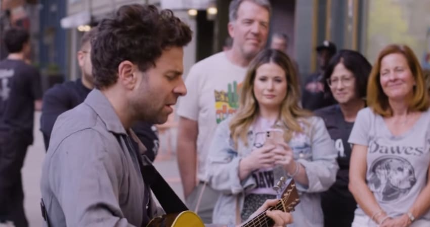 Dawes Taylor Goldsmith Preshow Solo Songs Screen