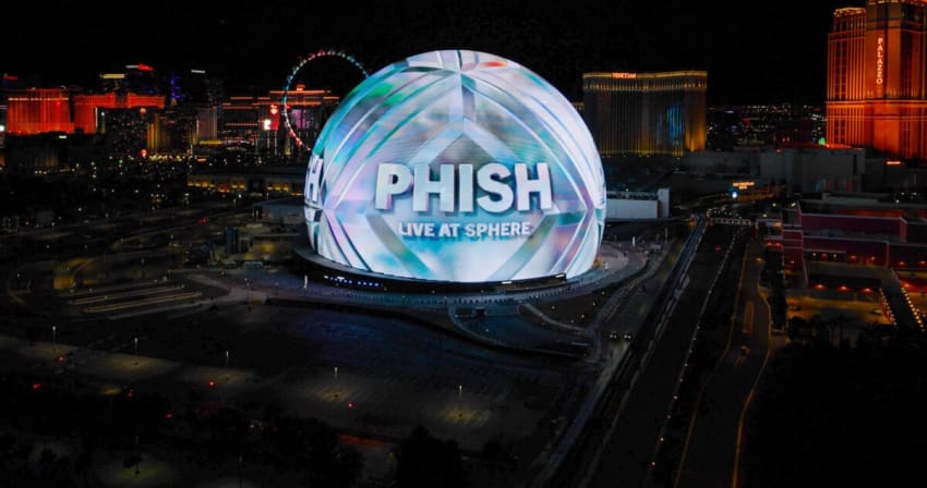 Phish Vegas Sphere Exo April 2024
