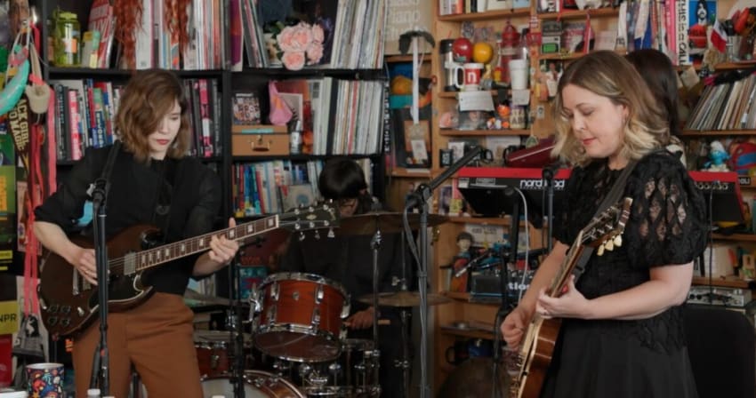 Sleater-Kinney NPR Tiny Desk Concert 2024