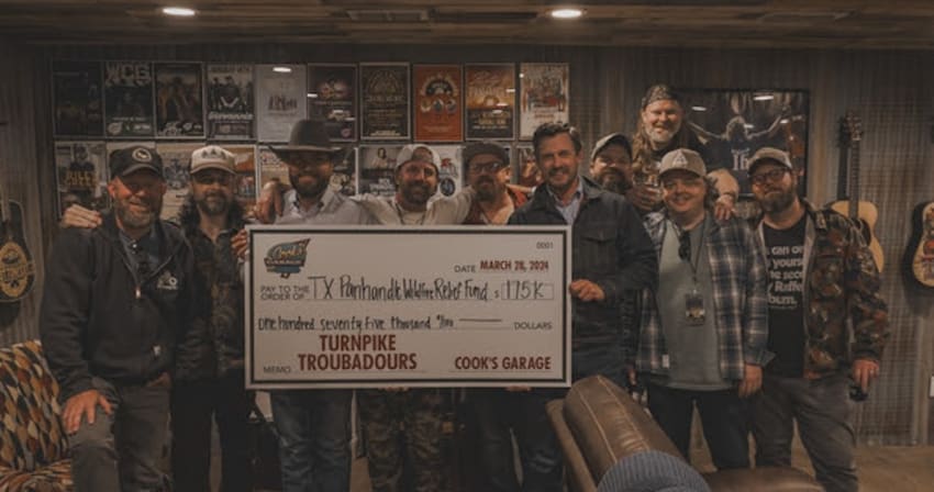 Turnpike Troubadours wildfire relief