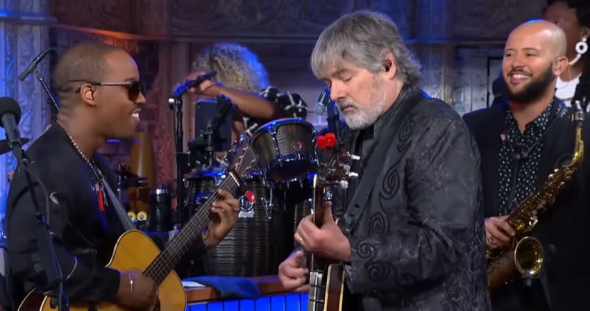 Bela Fleck Colbert House Band Big Country Screen
