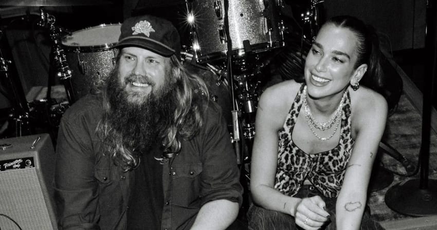 Chris Stapleton Dua Lipa Think I'm In Love With You ACM Awards
