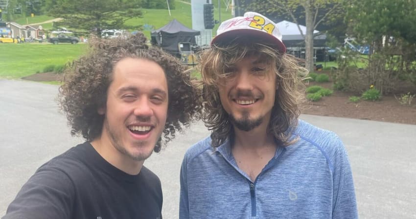 Dogs in a Pile Music on the Mountain