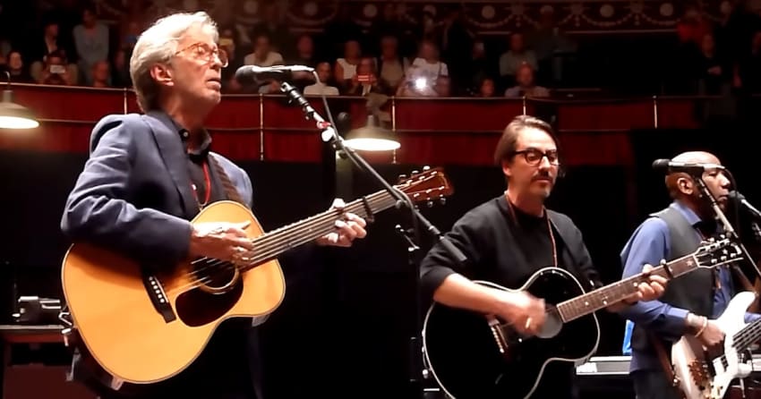 Eric Clapton Dhani Harrison Screen