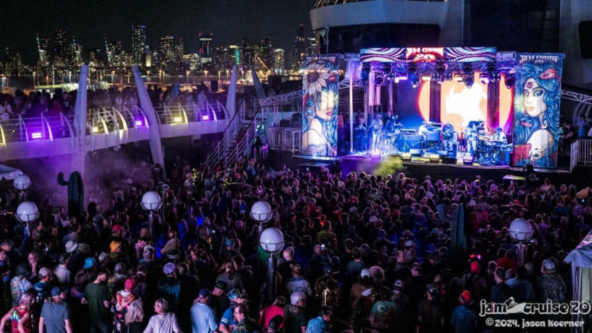 Jam Cruise 21 Enlists STS9, Snarky Puppy, Thievery Corporation & More For 2025 Lineup