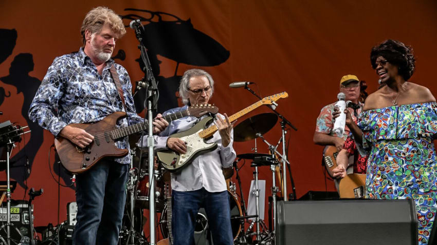Coral Reefer Band Welcomes Irma Thomas, Trombone Shorty & More For Emotional Jimmy Buffett Tribute At Jazz Fest