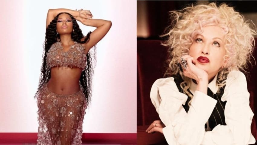 Nicki Minaj Cyndi Lauper