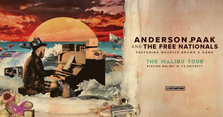 Anderson Paak Malibu Tour 2024