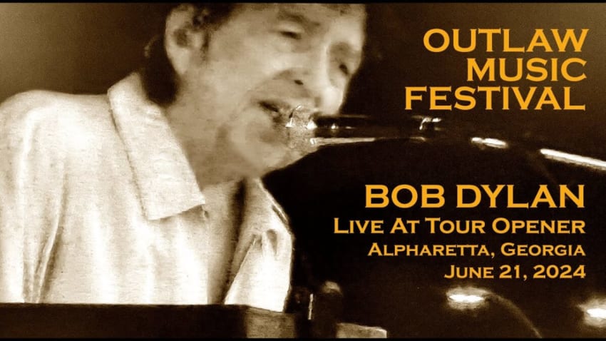 Bob Dylan - "Cold Cold Heart (Hank Williams)" 1st Time Ever Live! Outlaw Music Fest Georgia 6/21/24