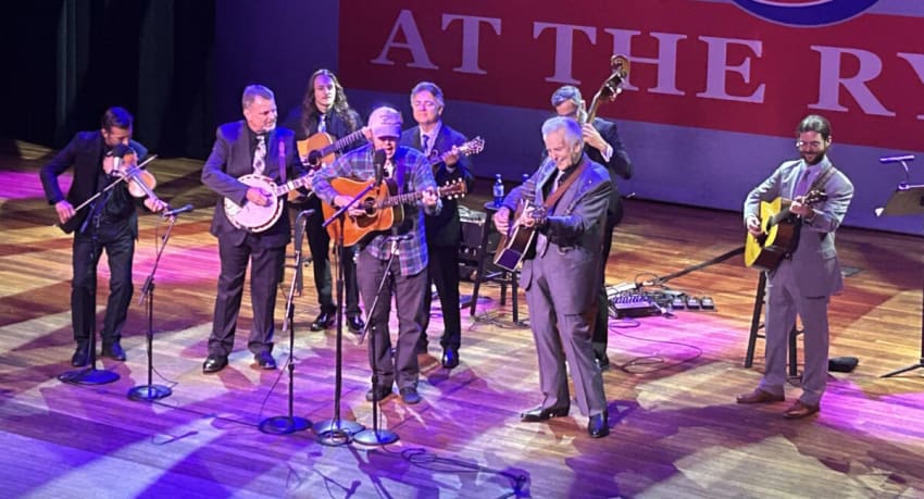 Billy Strings Del McCoury Ryman 2024