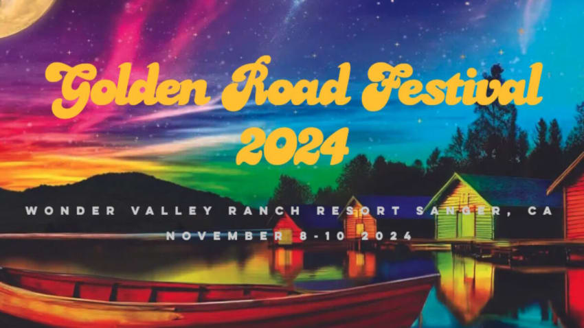 Golden Road Festival Logo 2024