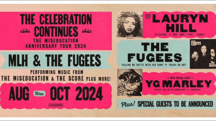 Lauryn Hill & Fugees Softly Kill 2024 U.S. Tour 3 Days Before 1st Date