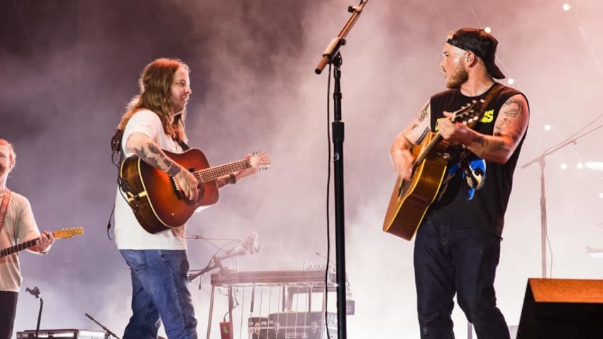 Zach Bryan Brings Out Billy Strings To Rip 'Revival' At Buckeye Country Superfest