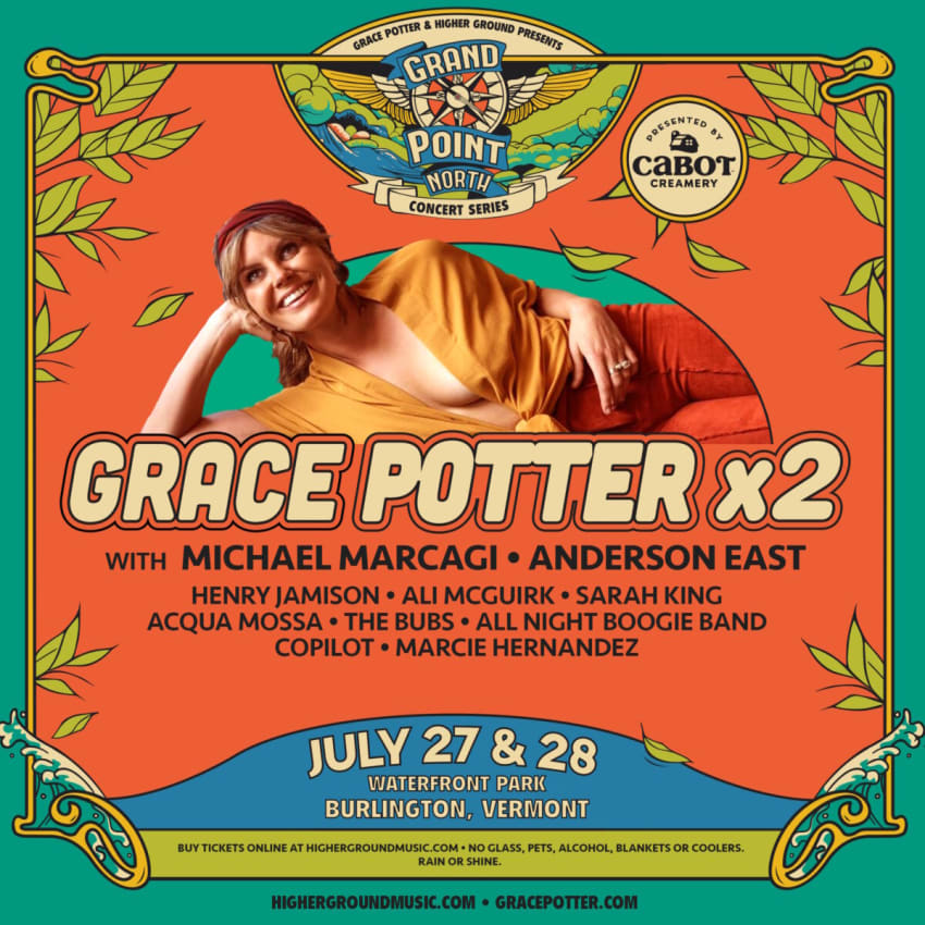 Grace Potter Grand Point North 2024 Poster