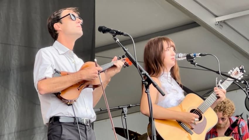 Andrew Bird & Madison Cunningham “Long Distance Winner”(Buckingham Nicks) Live @ NewportFolk 7/28/24