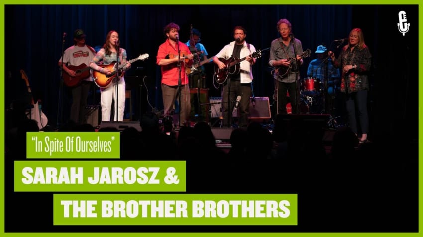 Sarah Jarosz & The Brother Brothers  -  "In Spite of Ourselves" (live on eTown)
