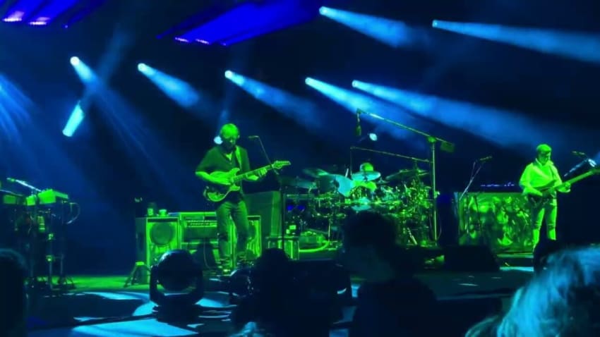 Phish performs “Bathtub Gin” at the Bethel Woods Center for the Arts in Bethel NY on Aug 11th 2024.