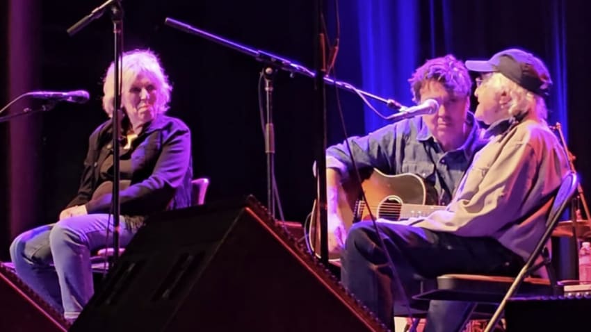 Watch Lucinda Williams & Ramblin’ Jack Elliott Cover ‘Freight Train’ In Napa