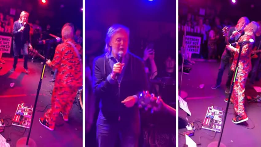 Paul McCartney Stands In On Beatles & Neil Young Classics At Intimate Hamptons Gig