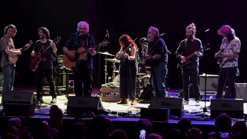 Rosalie McFall ~ P. Rowan- S. Grisman E&S Thompson et al .~ . UC Theater, Berkeley