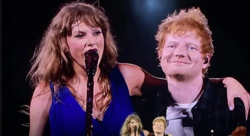 Taylor Swift Ed Sheeran Wembley