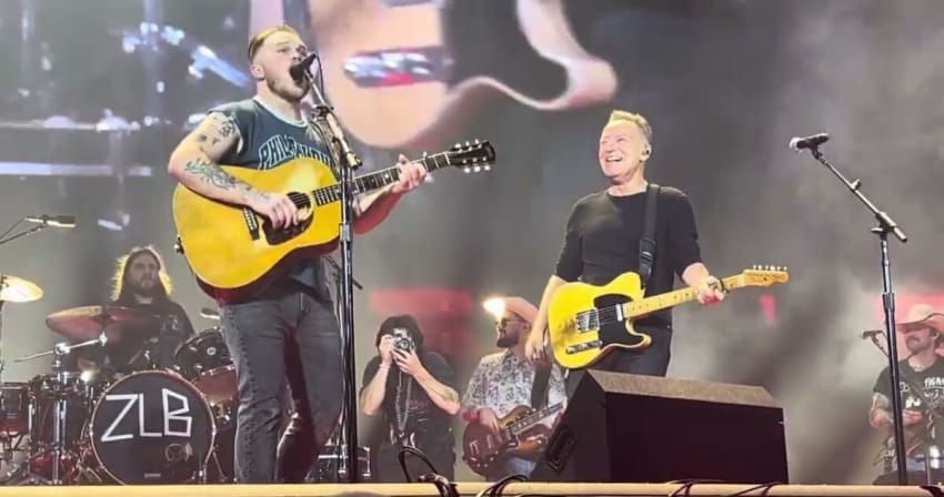 Zach Bryan Bruce Springsteen Philadelphia