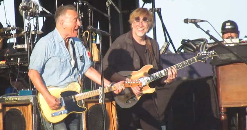 Bruce Springsteen Trey Anastasio Kittys Back Sea Hear Now