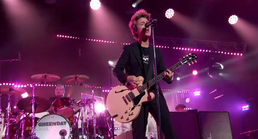 Green Day Bobby Sox Saviors Kimmel