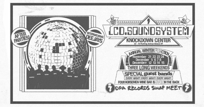 LCD Soundsystem NYC Residency 2024