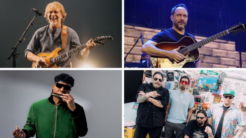 Get Tickets On Sale Today To See Phish, Dave Matthews Band, Stevie Wonder, Deftones & More