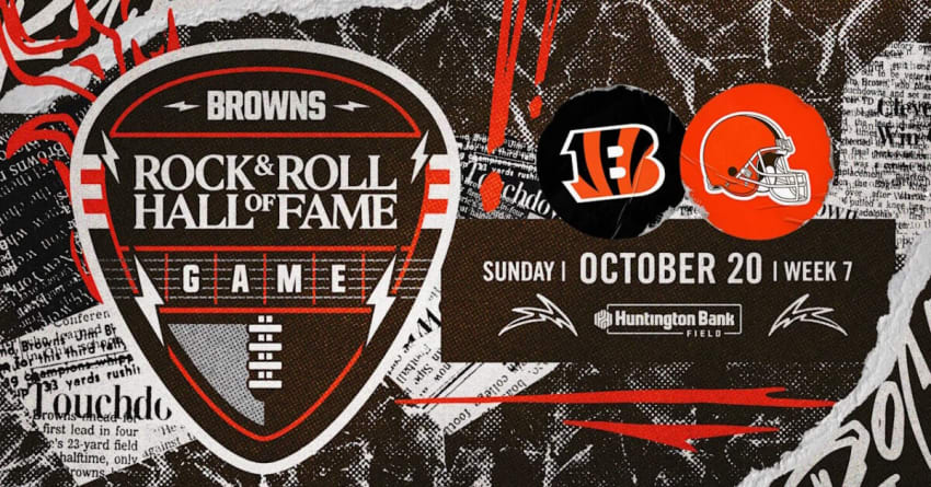 Cleveland Browns Rock Roll Hall Of Fame Game