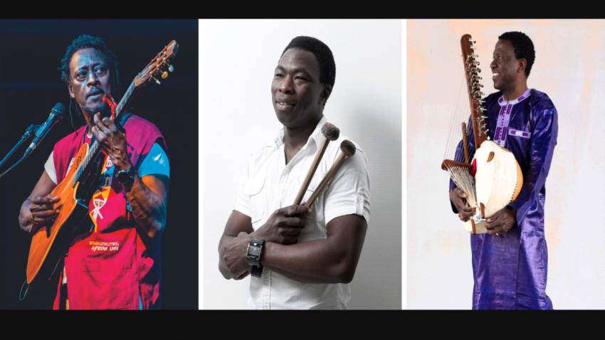 Habib Koité, Aly Keïta, and Lamine Cissokho – Mandé Sila