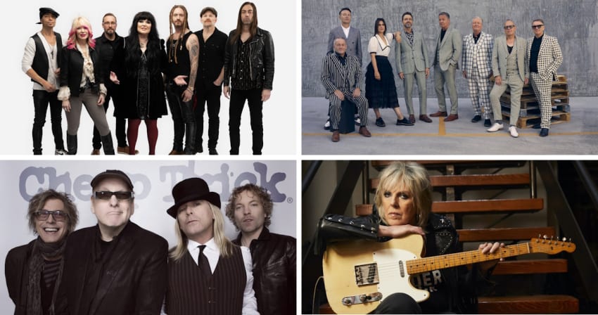 Heart Squeeze Cheap Trick Lucinda Williams Tour